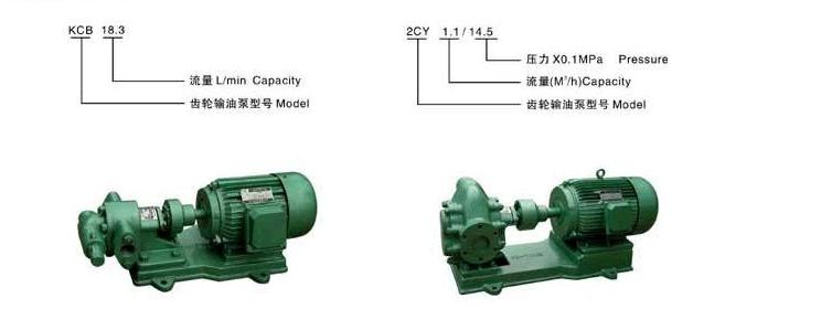 齿轮油泵-2CY-1.1/1.45 